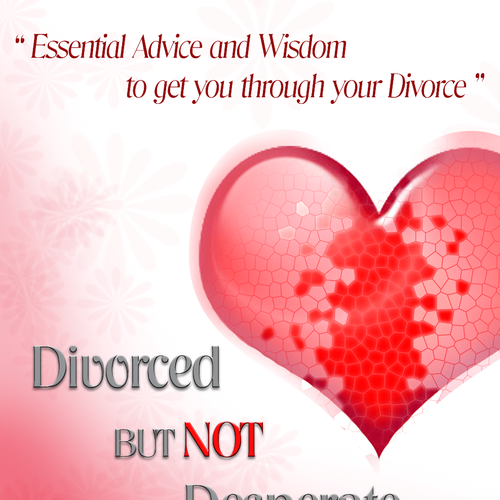 book or magazine cover for Divorced But Not Desperate Ontwerp door AliceBunnyDesign