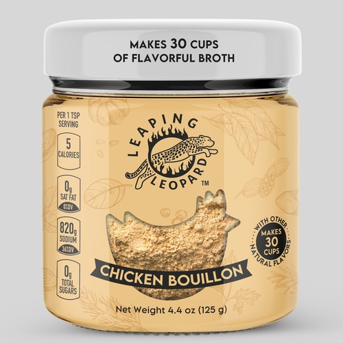 Launch Leaping Leopard Bouillon - An Additional Item to Leaping Leopard Food Enhancers!! Design by EffieK