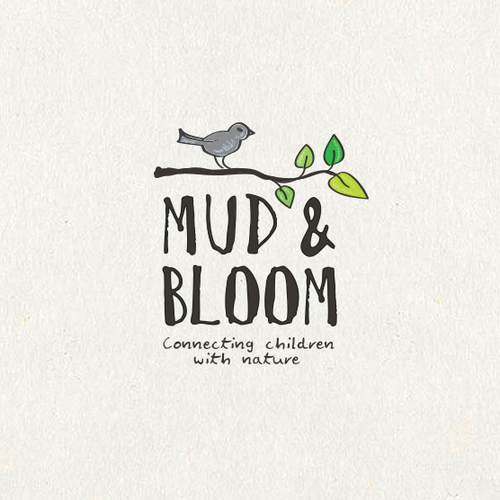 Design a fun, ethical and wholesome looking logo for Mud & Bloom Réalisé par ImagineLena