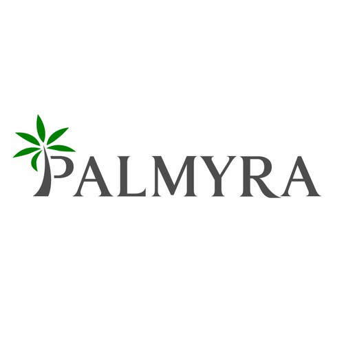 Palmyra Logo Context - Mix of History and Technology Design by Grey Crow Designs