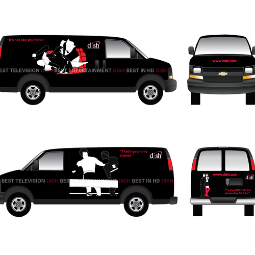 V&S 002 ~ REDESIGN THE DISH NETWORK INSTALLATION FLEET Design by Souxxie