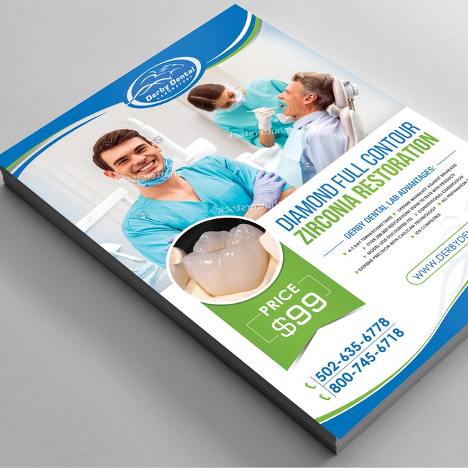 Derby Dental Lab needs best flyer ever! Postcard, flyer or print contest