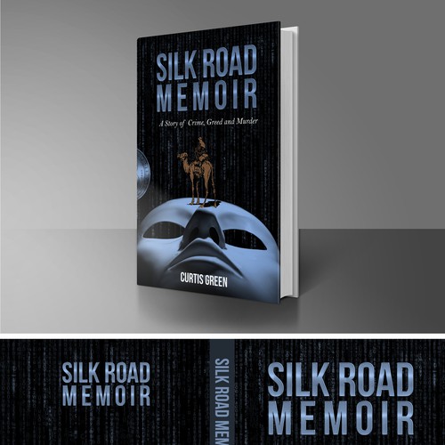 Silk Road Memoir: A Story of Crime, Greed and Murder. Ontwerp door Aleksandar Sikiras