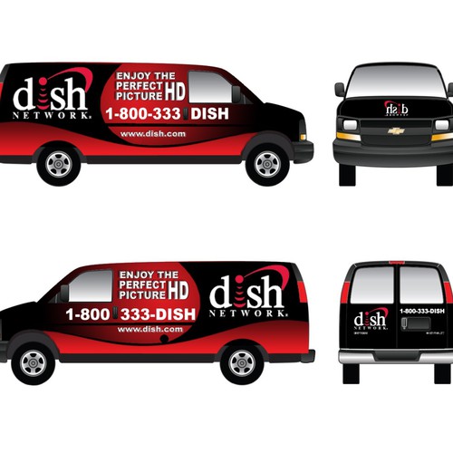 V&S 002 ~ REDESIGN THE DISH NETWORK INSTALLATION FLEET Design by SilenceDesign
