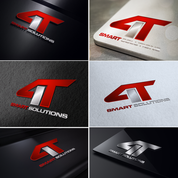 Design by Shinobii titled "Design a modern and creative illustration 4IT Company"