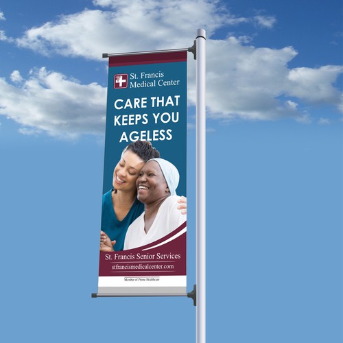 Design a banner that attracts older adults & families to use our specialized senior care & services Design réalisé par e^design