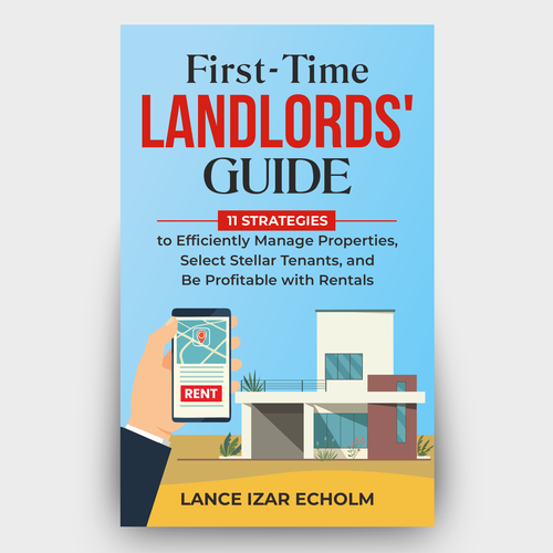 Design an attention-grabbing book cover for first-time landlords Ontwerp door Hisna