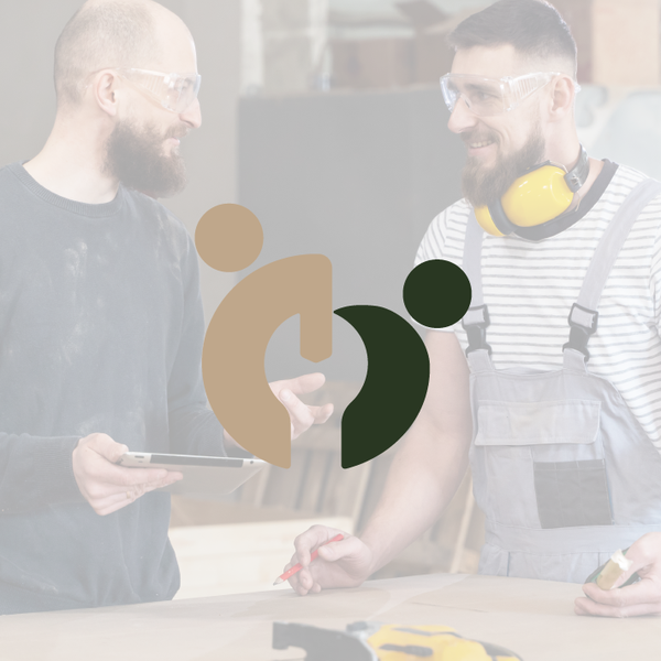 Design realizzato da agusiono intitolato "a Powerful Logo to Represent Tool Hiring"