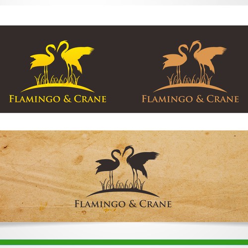 Design di Flamingo & Crane di ZEN ZAI™