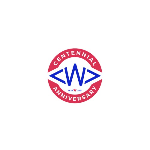 Centennial Anniversary Logo Design by JeoPiXel