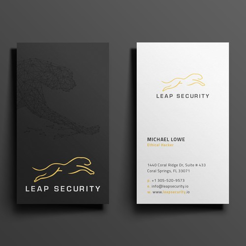 Hackers needing Minimal, Modern and Professional Business Cards....Be Creative!! Design by Hasanssin