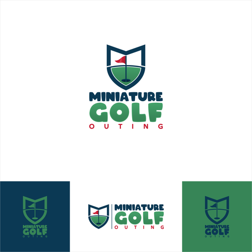 Seeking a Fun and Eye Catching Miniature Golf Outing Logo Design by DC | DesignBr