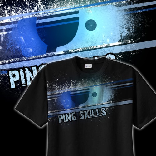 Design the Official T-Shirt for PingSkills Réalisé par Ferangi