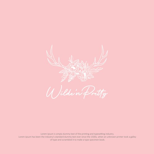 Wilde n Pretty' Logo Design by Myron Studio Design