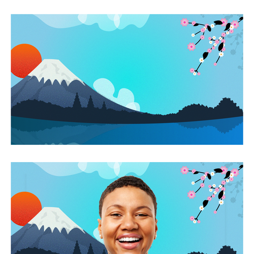 Community Contest | Illustrate your happy place as a virtual background (multiple winners!) Design by MAM2