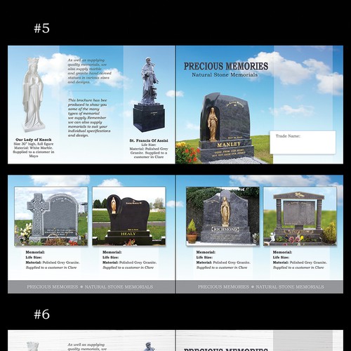 Create a memorial brochure Design by pop ● design