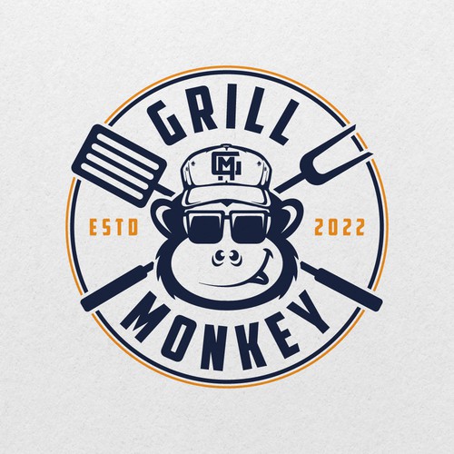 Need a Design Monkey to draw a Grill Monkey Design by AlarArtStudio™