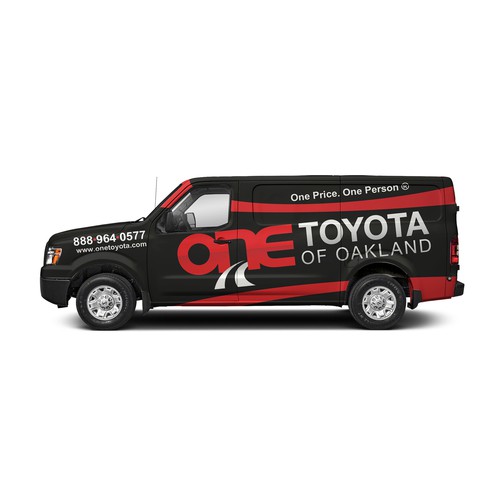 One Toyota Nissan Full wrap Design by Priyo