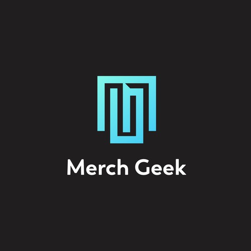 Merch Geek needs a new logo! Design by Studio.Shahbaz™