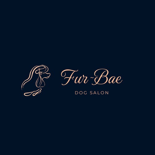 Design a logo/branding for Fur-Bae (slogan: Before Anything Else) luxury dog wellness/lifestyle biz Design by Lee Chatte