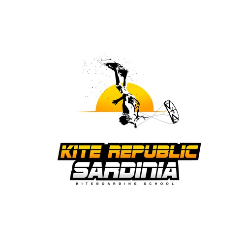 Kite Republic Sardinia - Kiteboarding School needs a youthful & professional Logo Design by Yolman