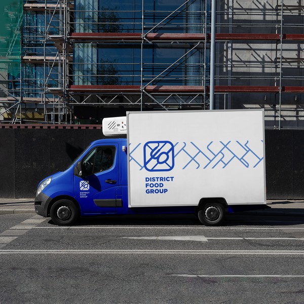 Design by Alex Dubovik titled "Food delivery brand"