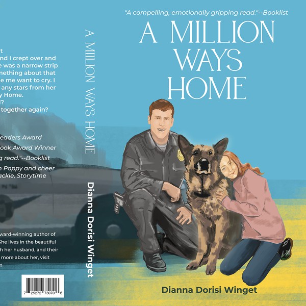 Design by darmadsgn titled "A Million Ways Home book cover"