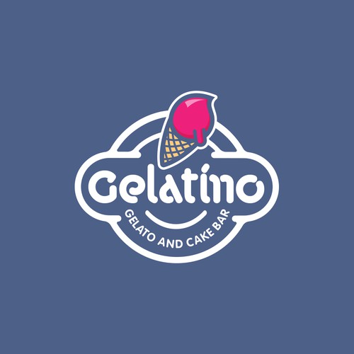 We need a creative interesting logo for gelato shop "Gelatino" Design réalisé par ACorso