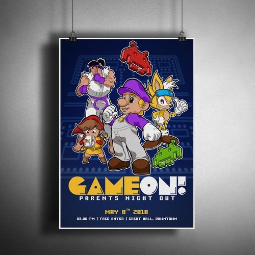 Create an Awesome Game Poster For Free