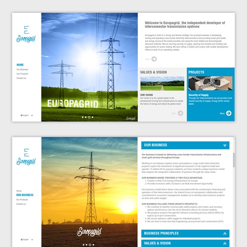 Energy Websites the Best Energy Web Design Ideas 99designs