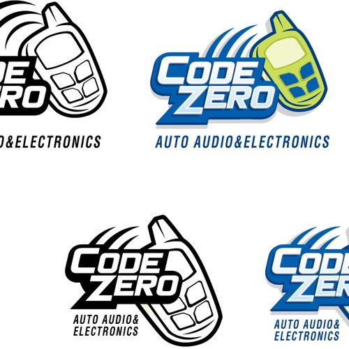 Code Zero Car Audio & Electronics, Inc. needs a new logo Design by few