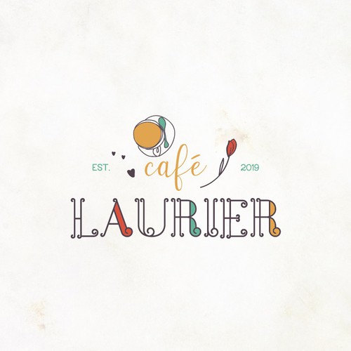 Logo needed for my mom's dream cafe in time for Mother's Day! デザイン by red lapis