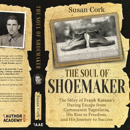 Designs | Design a retro classical book cover for a shoemaker's memoir ...