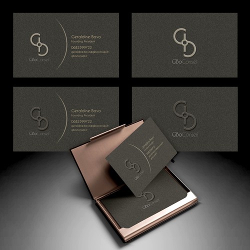 Logo & business card contest entry by cemplux