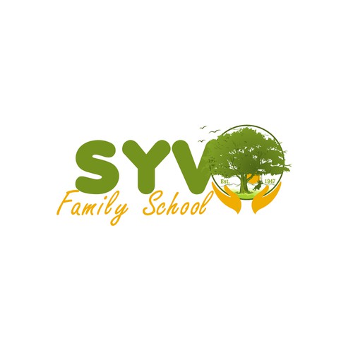 Logo Design Contest for The Family School in Los Olivos, California Design by Dezintrend1