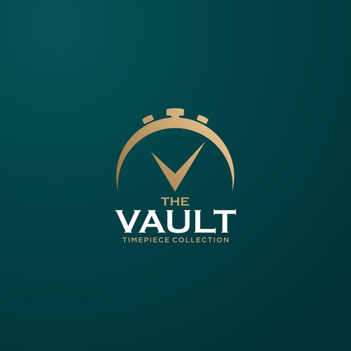 The Vault | Timepiece Collection Logo Contest Design by DA♕NU