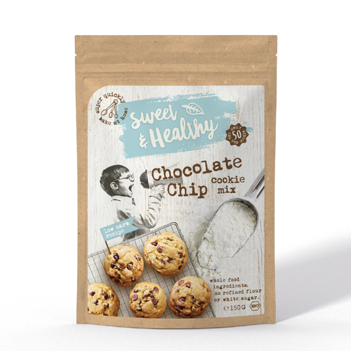 Looking for a high end label for Sweet and healthy baking mixes ...