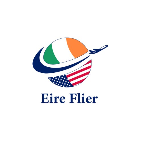 The Eire Flier logo Diseño de Eric Studio