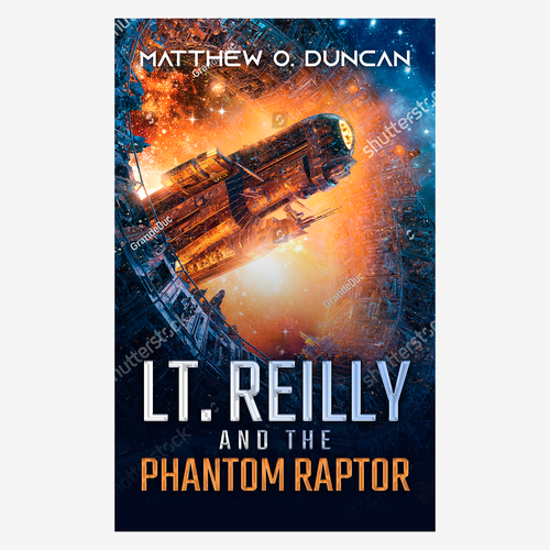 Book #3 - Lt. Reilly Series Design by Tiago Pereira