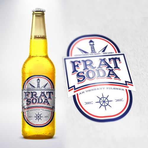 Create a logo for a new breed in light beer - Frat Soda! | Logo design ...