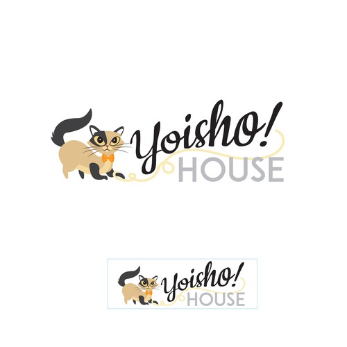 Cute, classy but playful cat logo for online toy & gift shop Design by Moonlit Fox