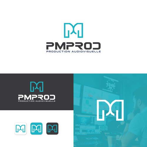 コンペ「Modern and ambitious logo for a new Production Company (live recording, events production...)」のデザイン by PROKDESIGNさん 