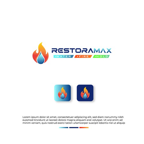 Restoration Company Branding. Design by Meeeeeerr_25
