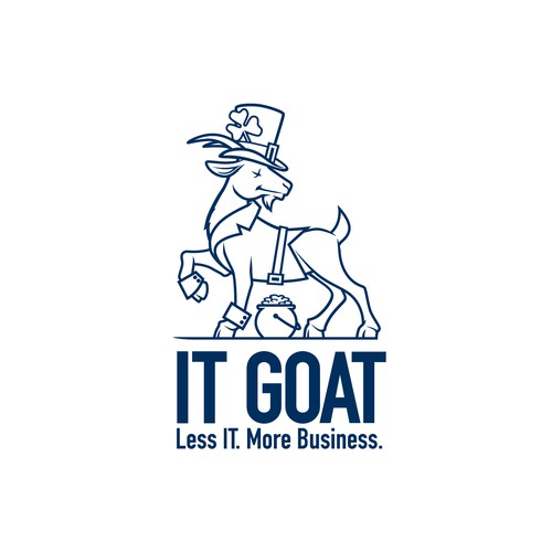 Bad Ass Goat logo for IT Consulting company. Something that will look awesome on company swag. Design réalisé par Steve Hai