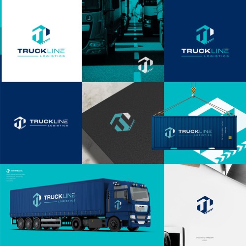 I need to design a logo for Logistic company Diseño de Art Square▝