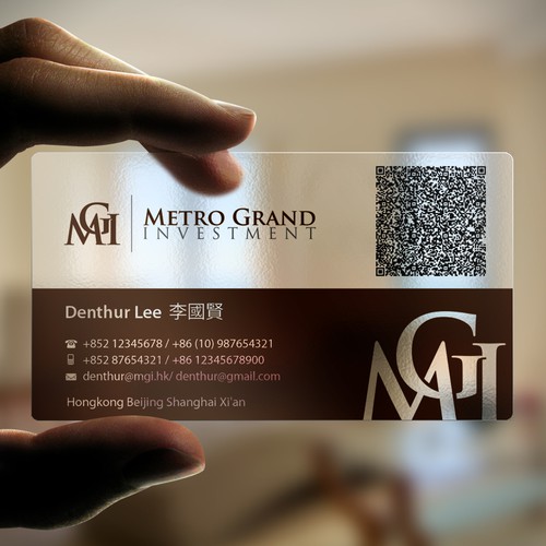 "New stationery wanted for MGI" winning Stationery by Robin Rivera