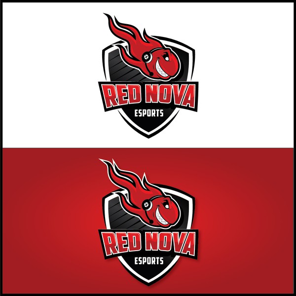 Design by Belfstab titled "Red Nova ESPORTS"