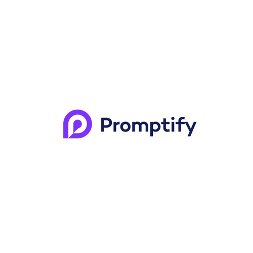 Modern, Simple and Sleek Logo for Promptify.com Design by TheDaydreamerStd
