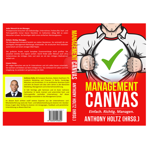 Erstelle Buch Cover Fur Management Canvas Einfach Richtig Managen Book Cover Contest 99designs