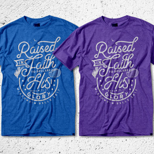Simple church youth group weekend retreat t-shirt design | T-shirt contest |